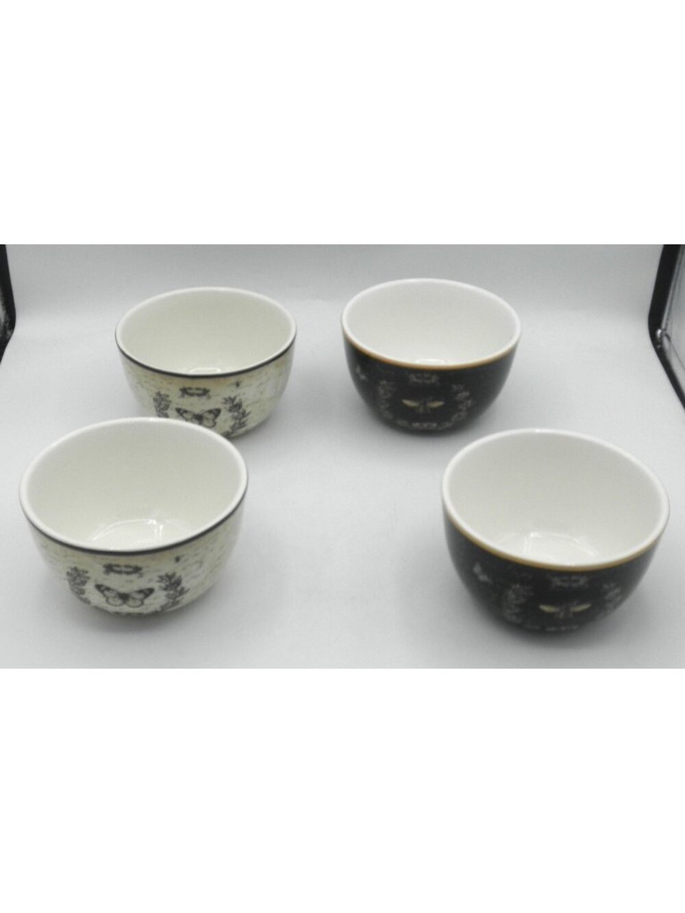 French Sunflowers Certified International 5-1/2 Inch Soup/Cereal Bowls Set of 4
